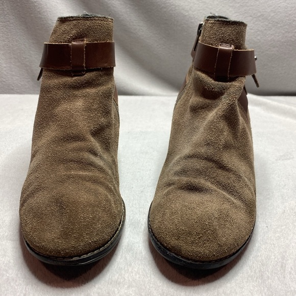 DV Dolce Vita Brown Leather heeled booties size 9 - Picture 2 of 9